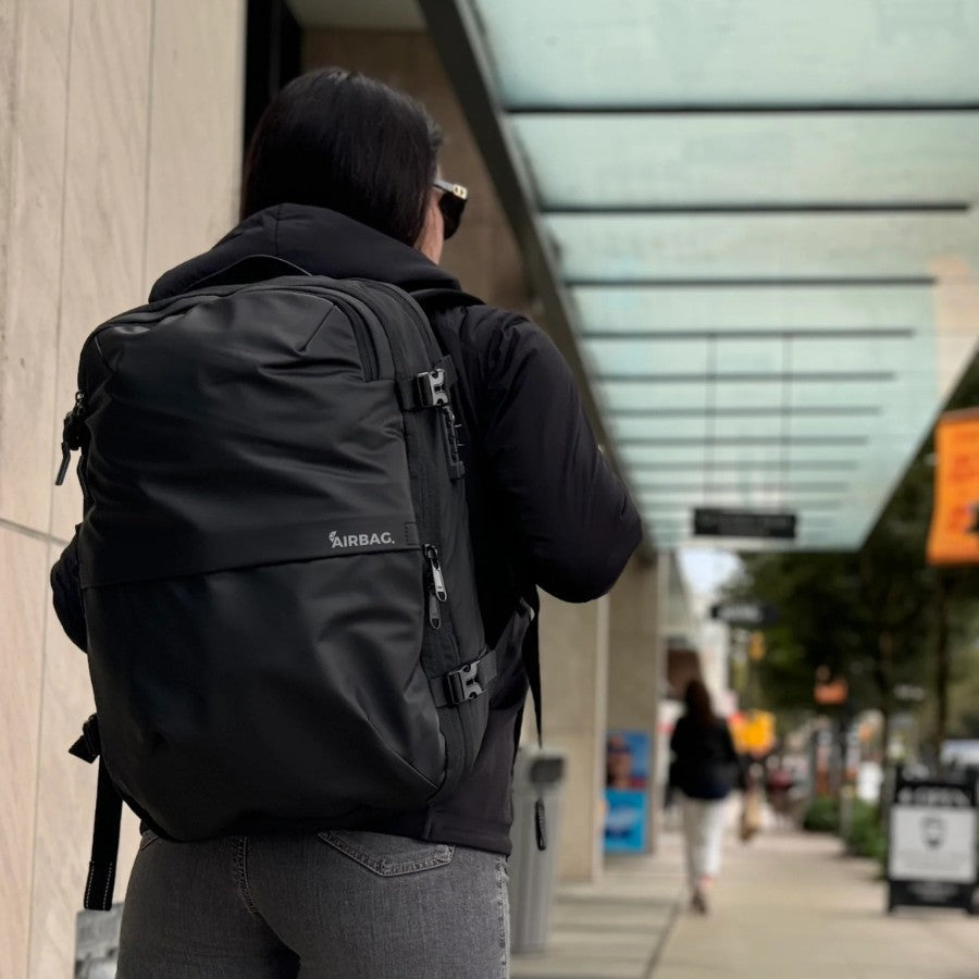 Fitpack Airbag Travel Pack – Matte Black