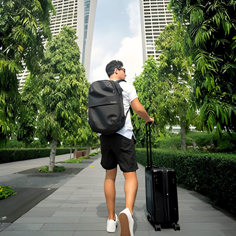 Fitpack Airbag Travel Pack – Matte Black