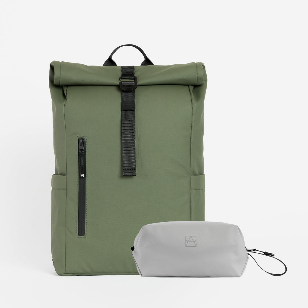 The Roll Top 15L + Wash Bag