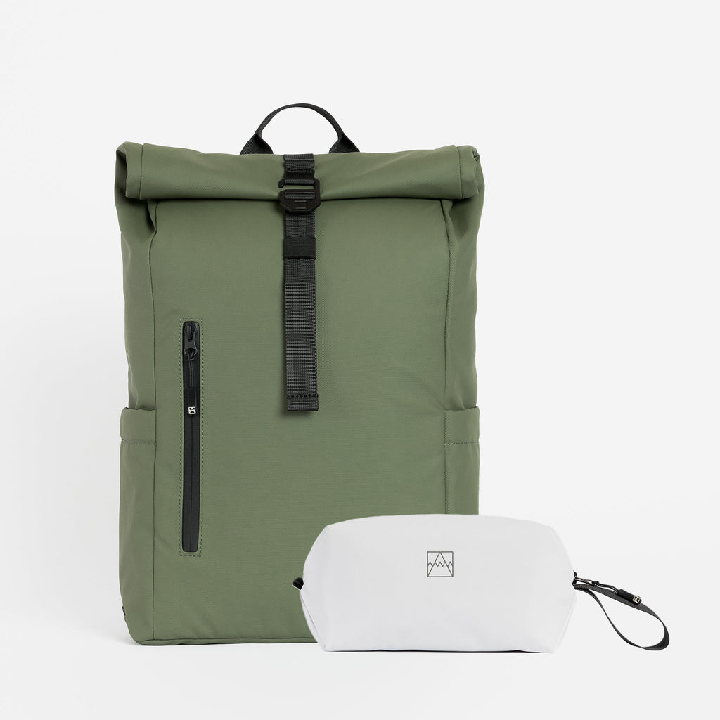 The Roll Top 15L + Wash Bag