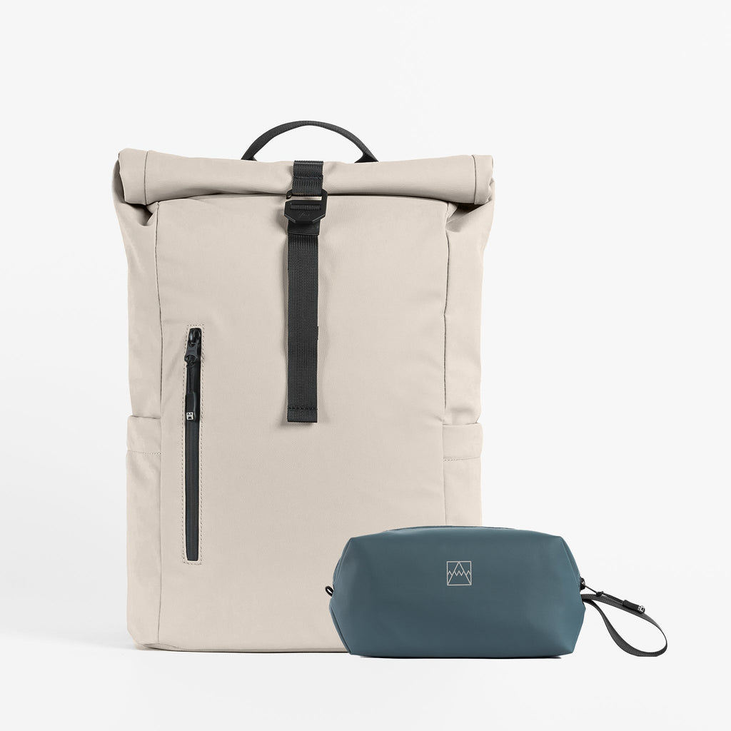 The Roll Top 15L + Wash Bag