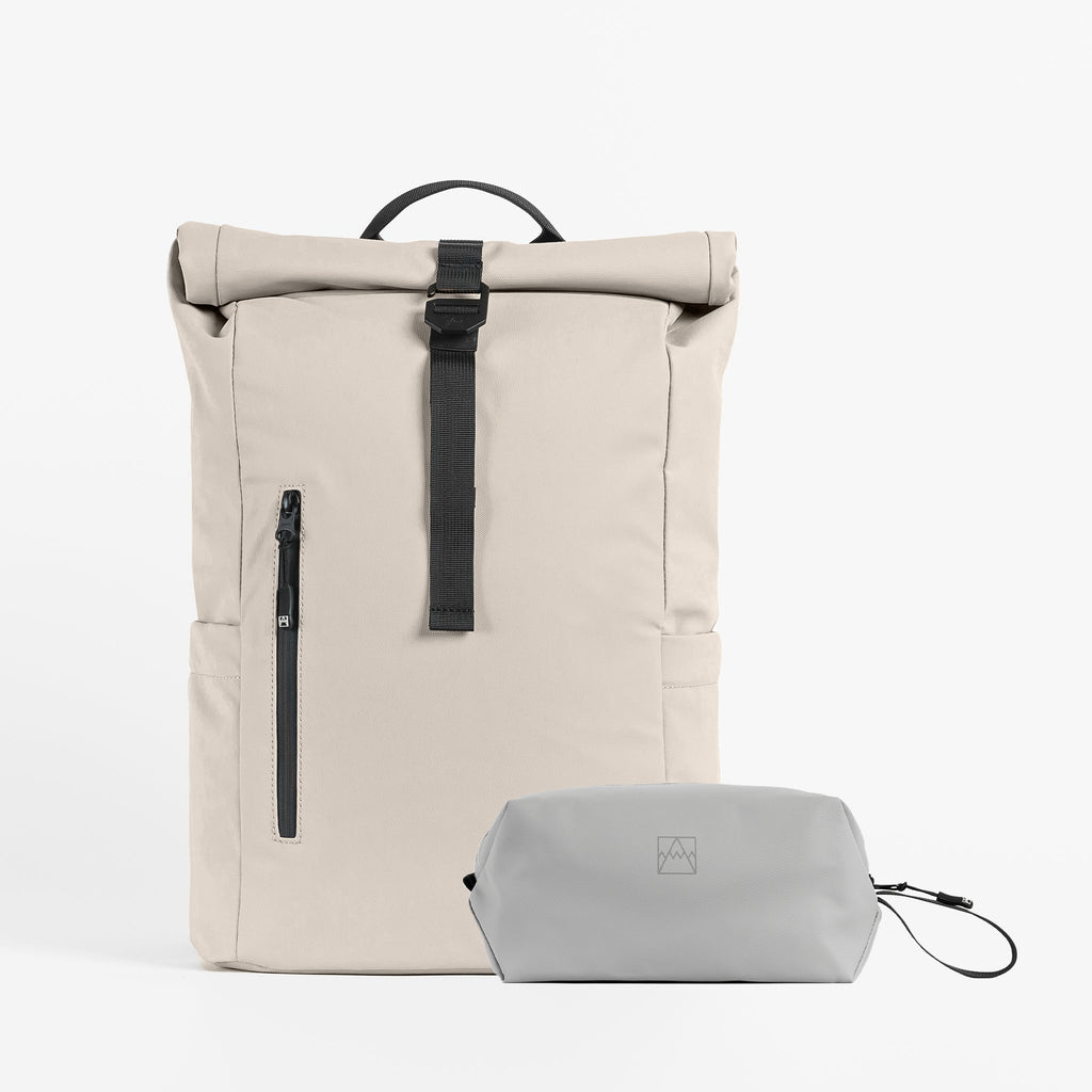 The Roll Top 15L + Wash Bag