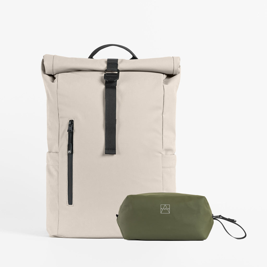 The Roll Top 15L + Wash Bag