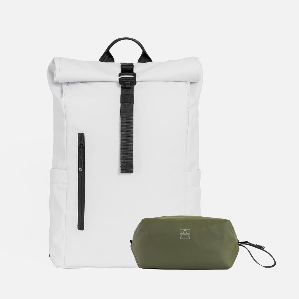 The Roll Top 15L + Wash Bag