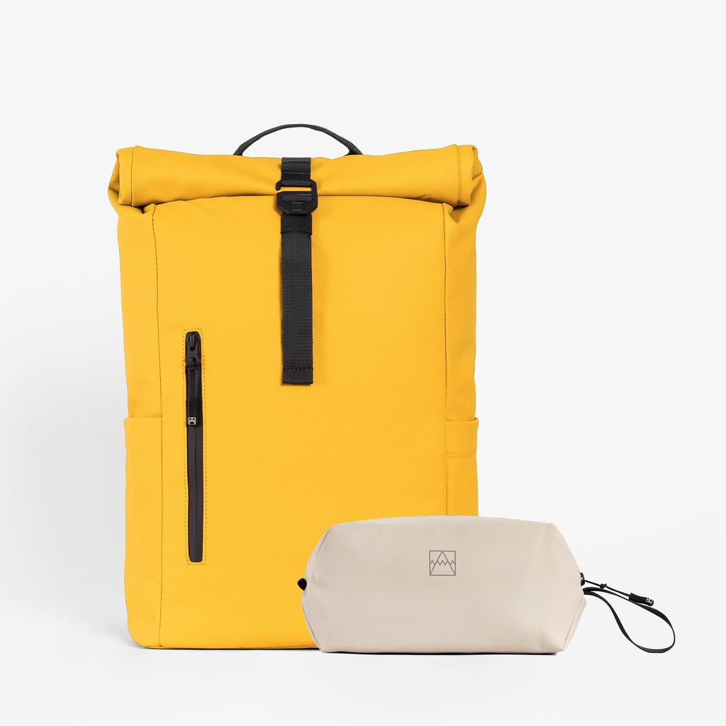 The Roll Top 15L + Wash Bag
