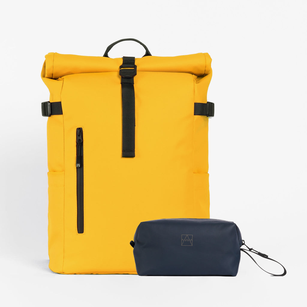 The Roll Top 20L + Wash Bag