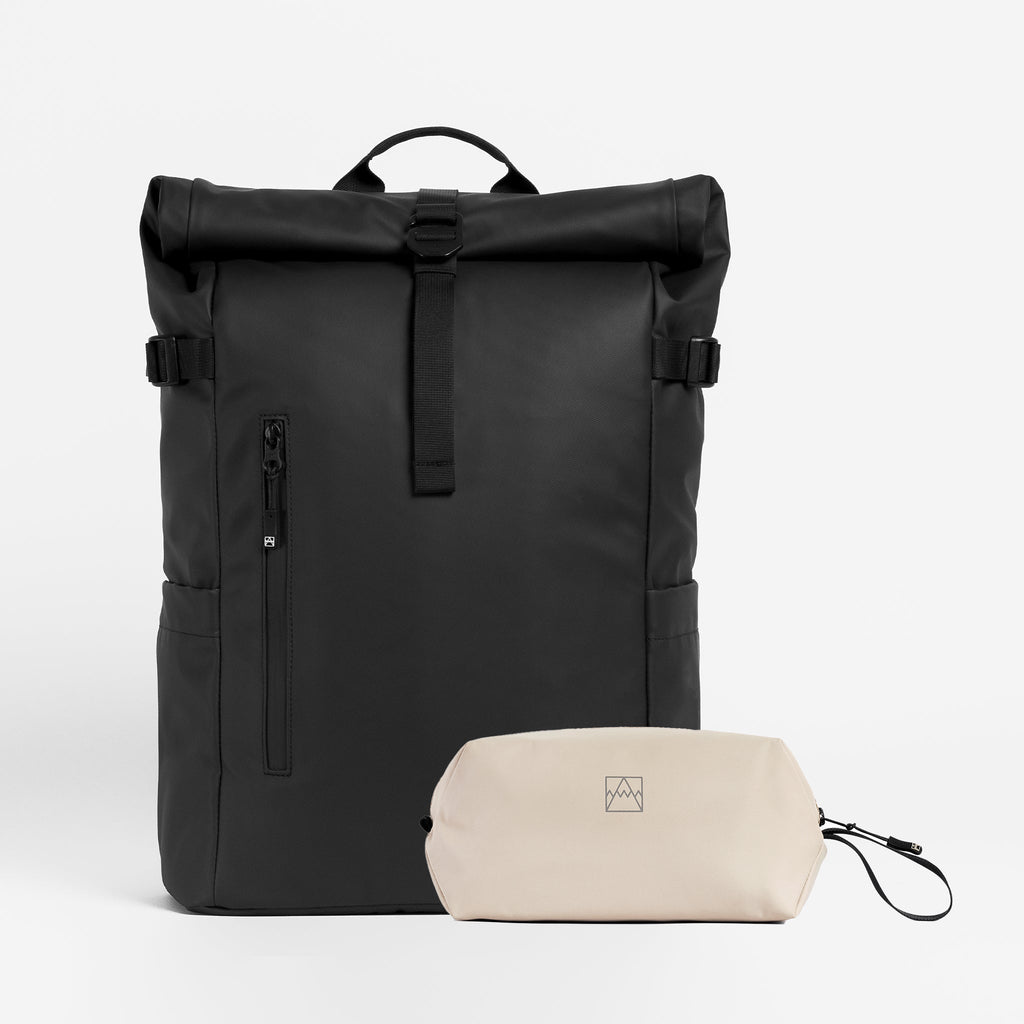 The Roll Top 20L + Wash Bag