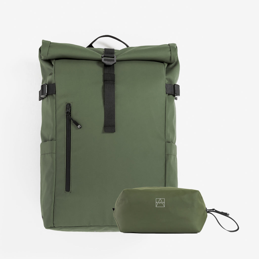 The Roll Top 20L + Wash Bag