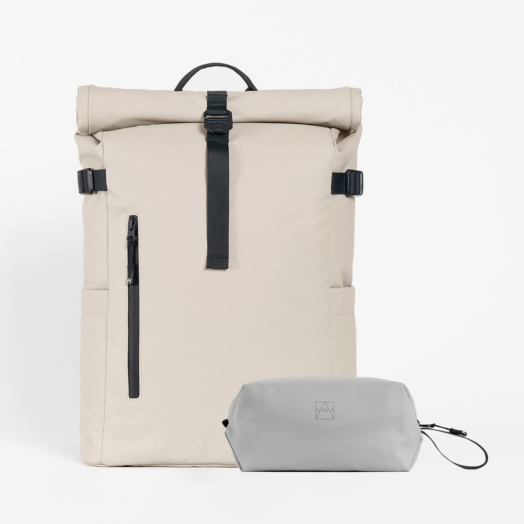 The Roll Top 20L + Wash Bag