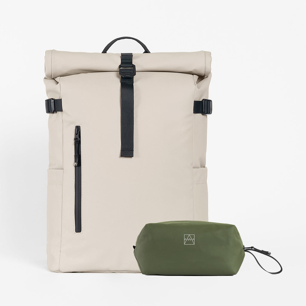The Roll Top 20L + Wash Bag