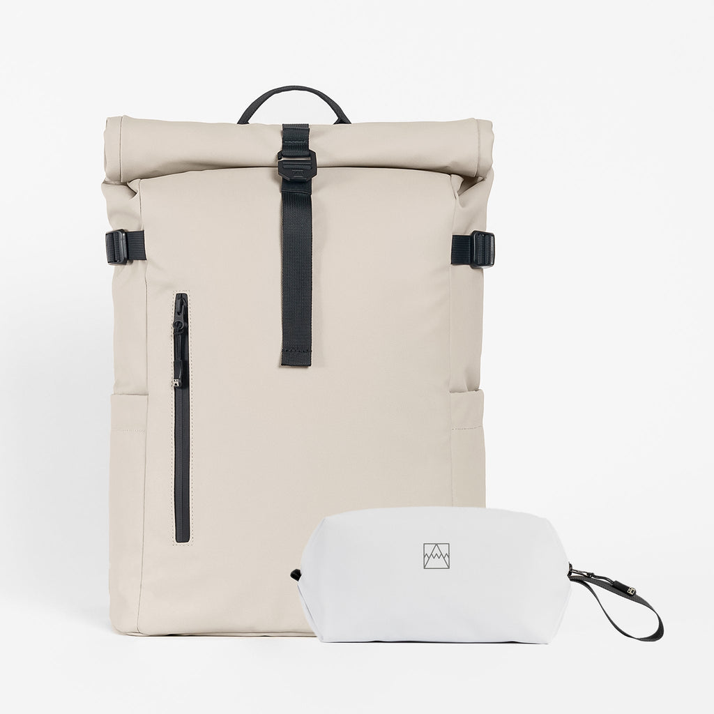 The Roll Top 20L + Wash Bag