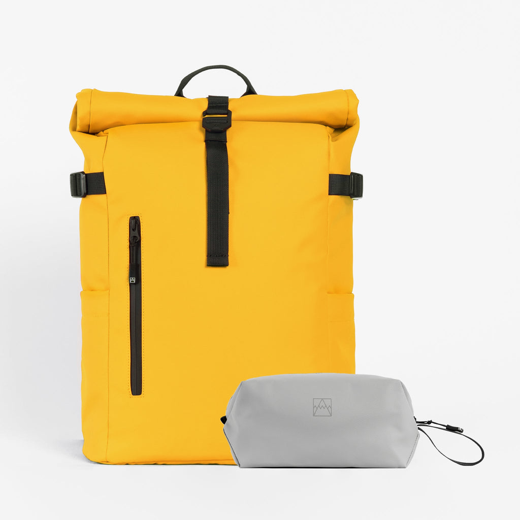 The Roll Top 20L + Wash Bag