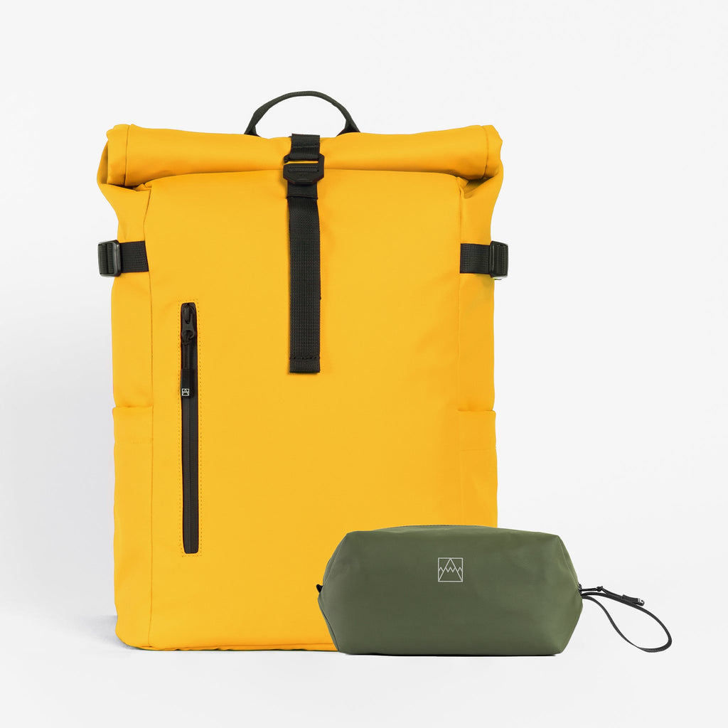 The Roll Top 20L + Wash Bag