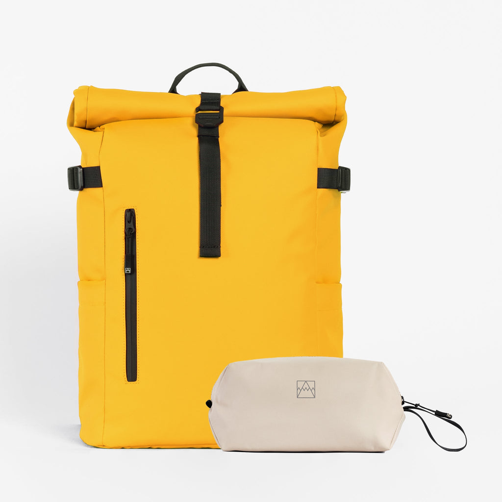 The Roll Top 20L + Wash Bag